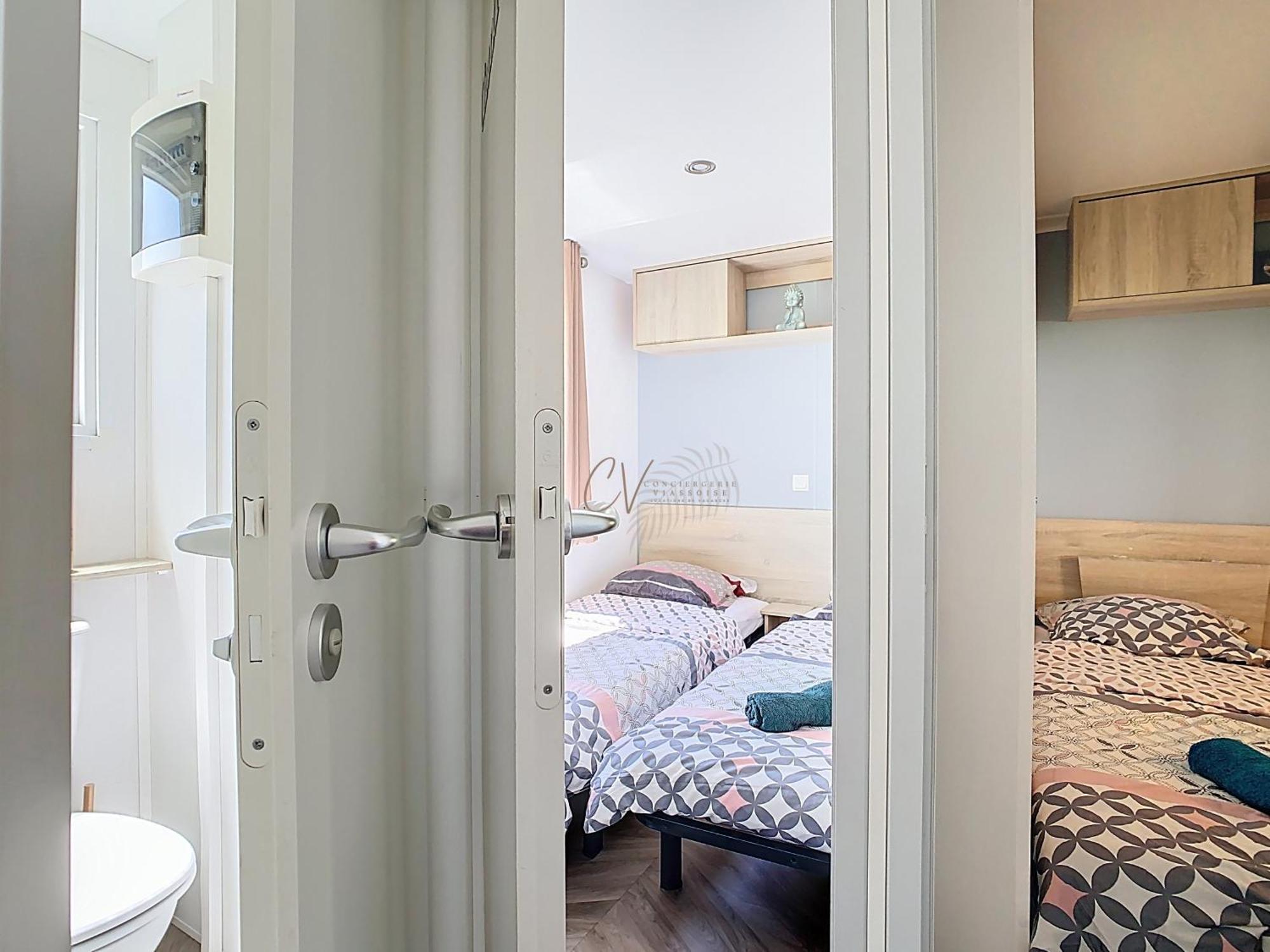 Mobil-Home Ja 68 A Vias - La Carabasse - Camping Siblu Avec Piscine 외부 사진