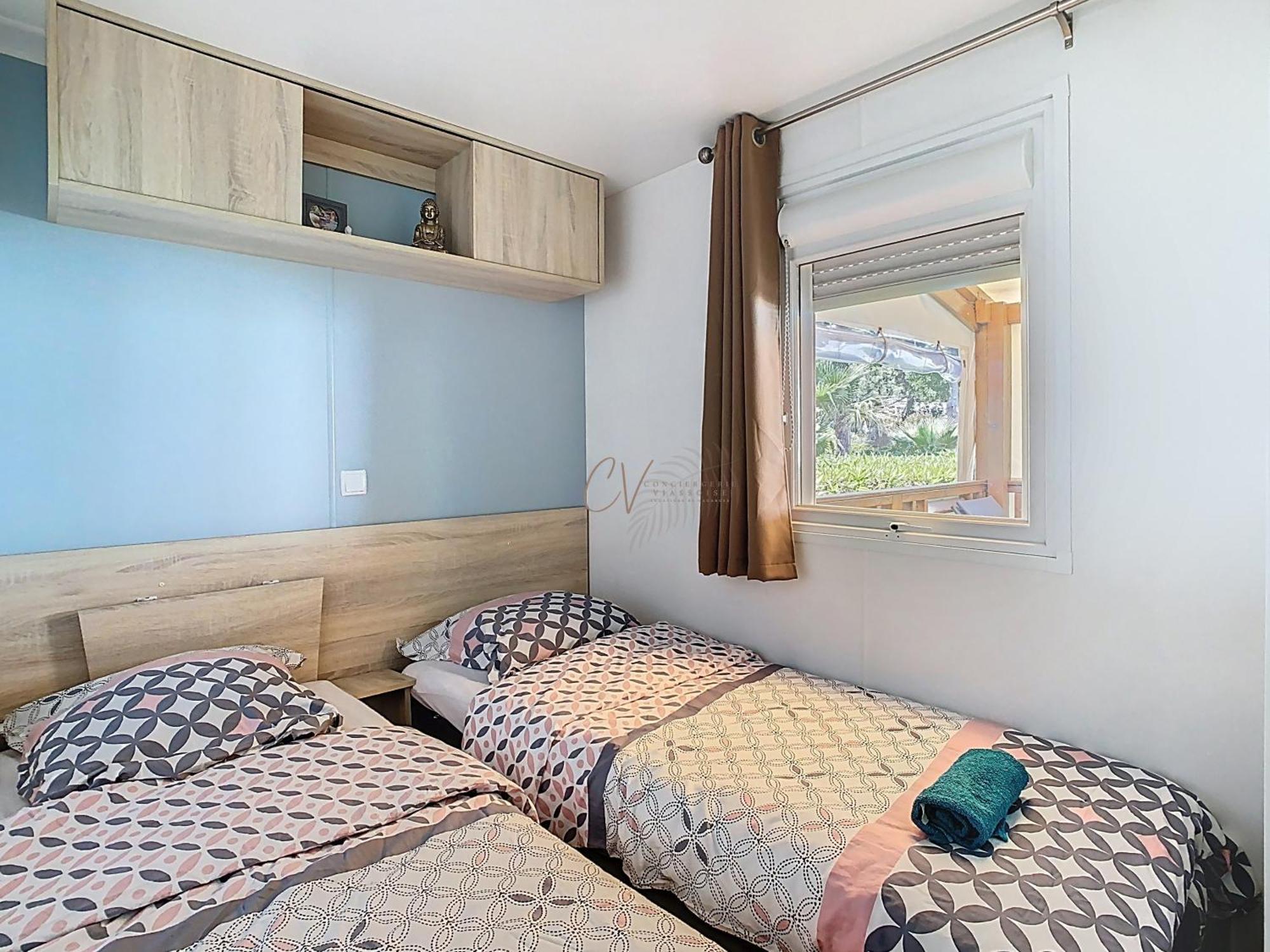 Mobil-Home Ja 68 A Vias - La Carabasse - Camping Siblu Avec Piscine 외부 사진